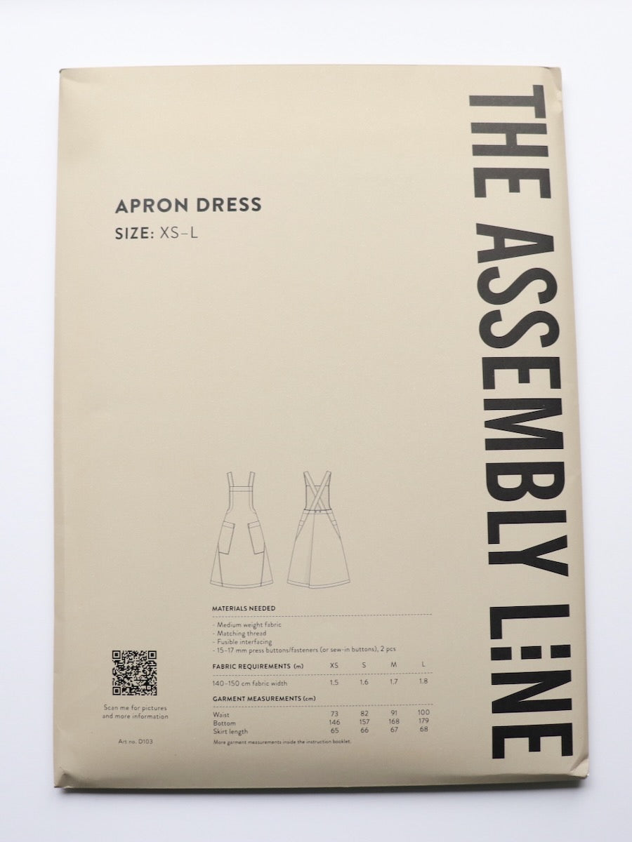 The Assembly Line Apron Dress Sewing Pattern Loom and Stars The Assembly Line Apron Dress Sewing Pattern Loom and Stars