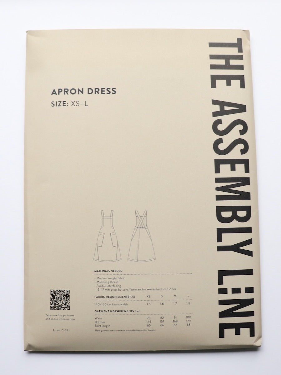 Apron Dress sewing pattern by The Assembly Line