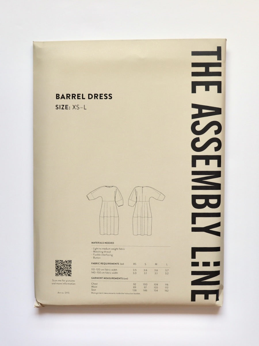 The Assembly Line Barrel Dress