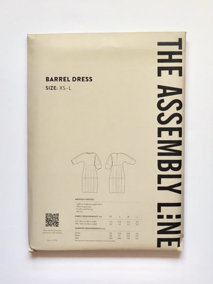 The Assembly Line Barrel Dress