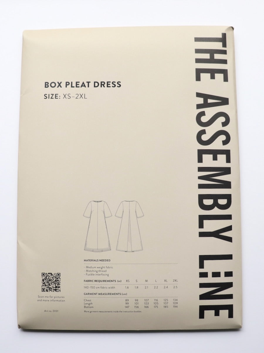 The Assembly Line Box Pleat Dress Sewing Pattern – Loom and Stars