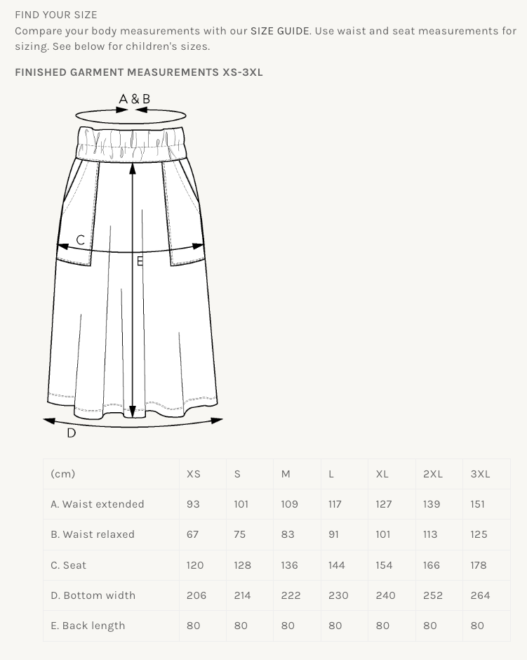 The Assembly Line Elastic-Waist Maxi Skirt