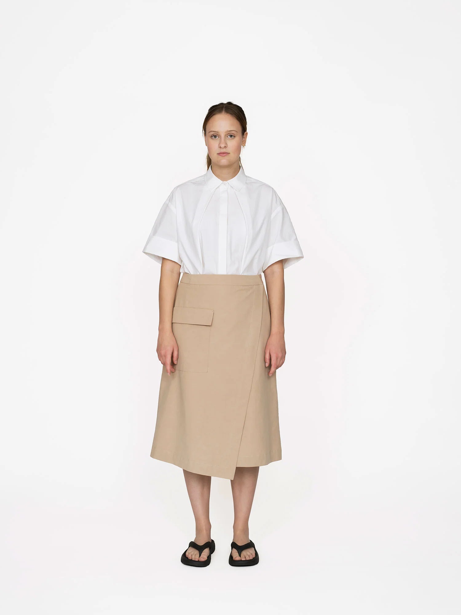 Asymmetric Midi Skirt sewing pattern by The Assembly Line