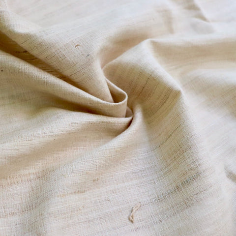 natural handloom cotton silk ghicha fabricnatural handloom cotton silk ghicha fabric