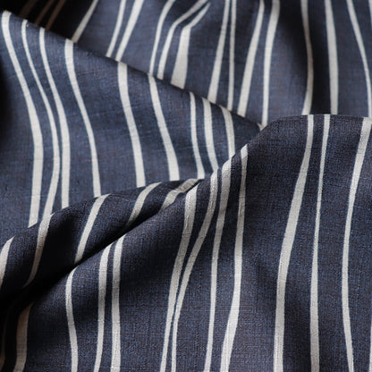 Wavy Stripes Japanese Cotton Dobby