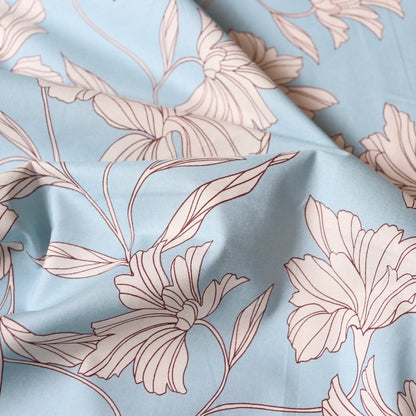 Windblown Cotton Lawn — Clear Blue