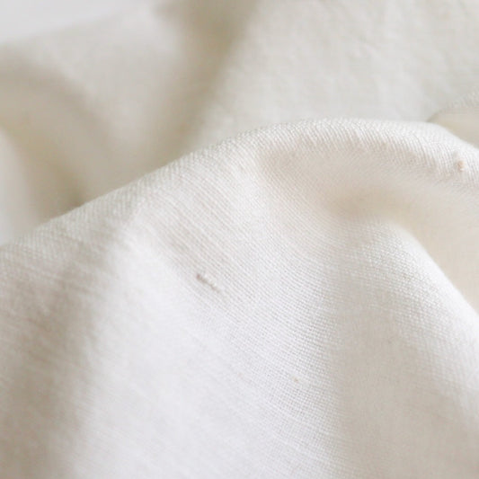 white khadi cotton handloom fabric