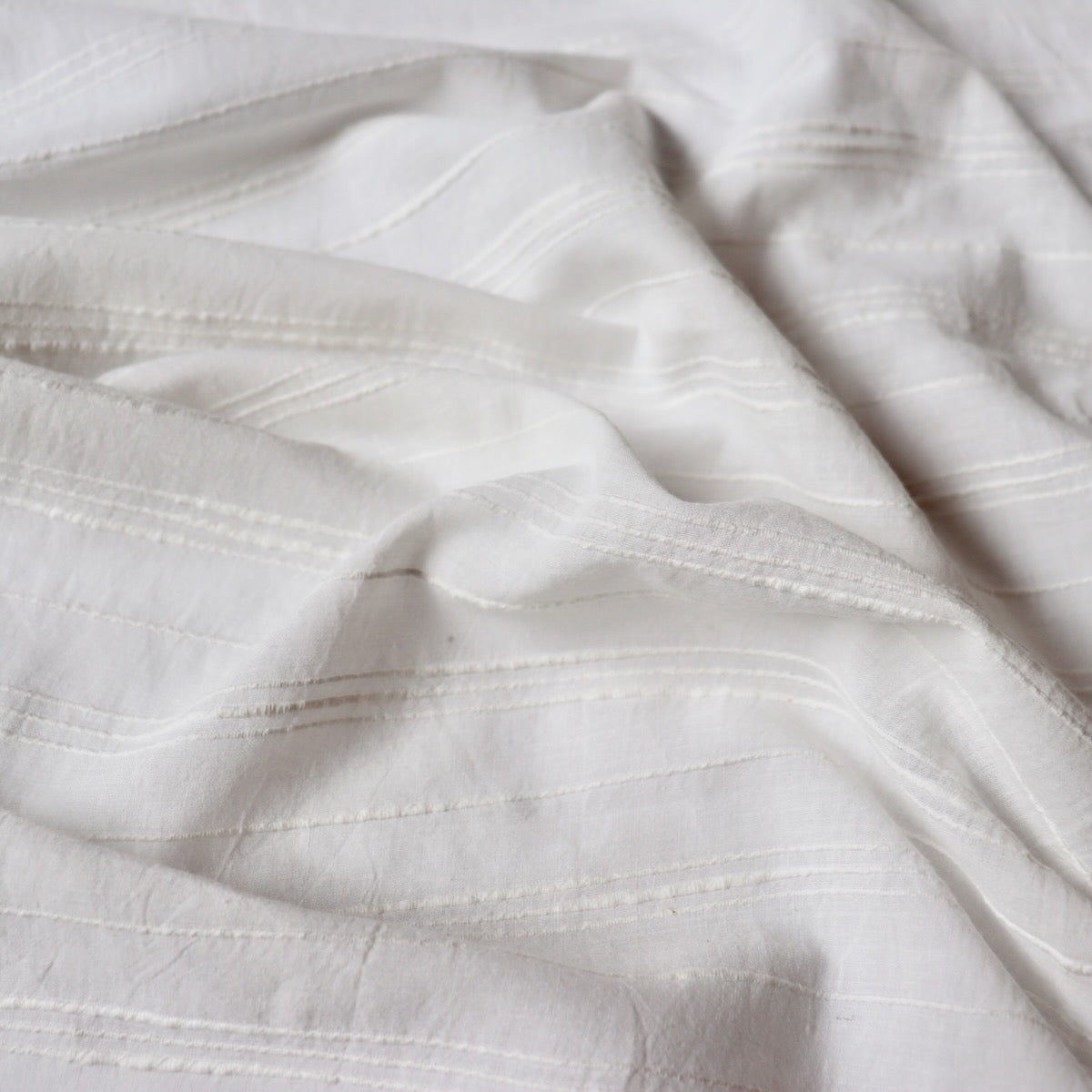 Sinuous Stripe Handloom Cotton