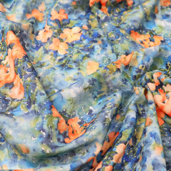 Yui Nouzenkazura linen cotton poplin Kokka Fabric