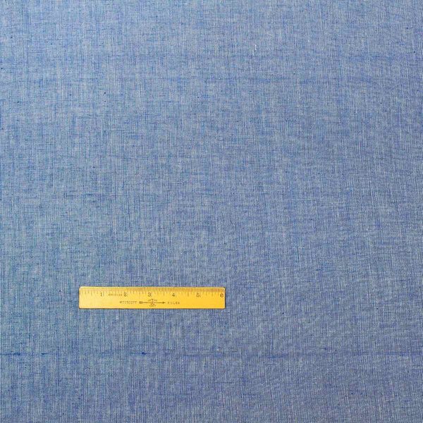 Tiniest Basketweave Handloom Cotton — True Blue