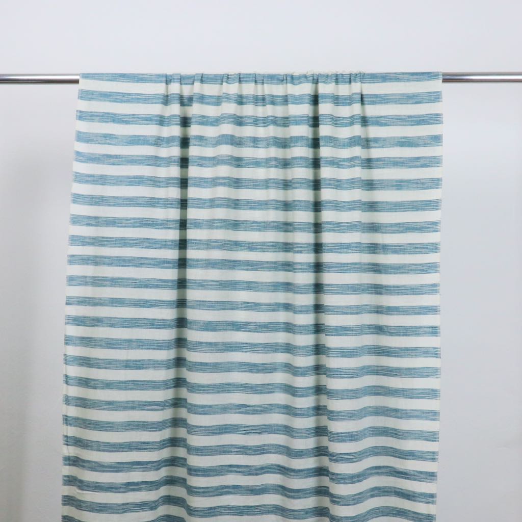 Swatch — Ocean Stripes Handloom Cotton