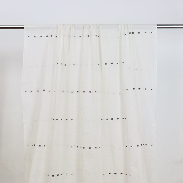 Dotted Handwoven Cotton Jamdani Fabric
