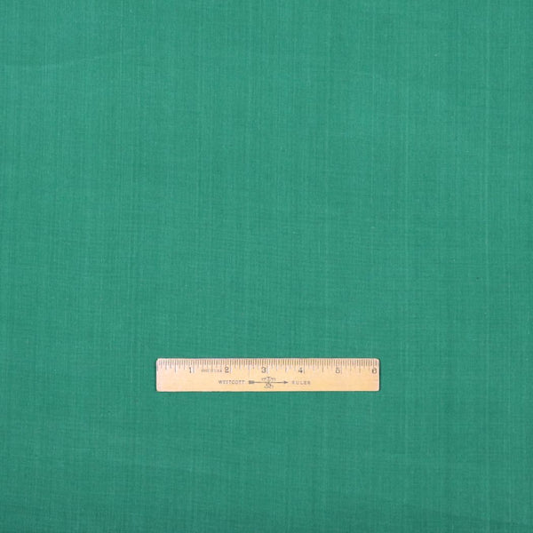 kelly green handloom cotton fabric