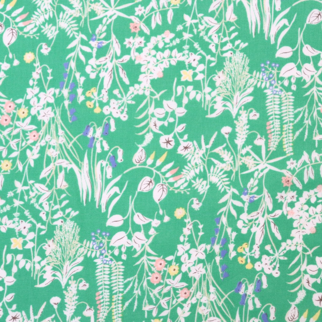 floral print cotton lawn from Hokkoh Japan