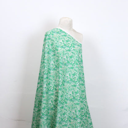 Meadow Japanese Cotton Lawn — Green – Loom and Stars Meadow Japanese Cotton Lawn — Green – Loom and Stars