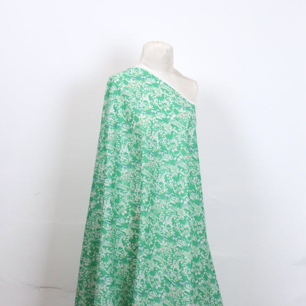 floral print cotton lawn from Hokkoh Japan 
