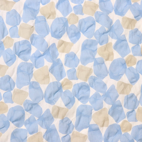 hokkoh japanese ripple lawn cotton fabric blue