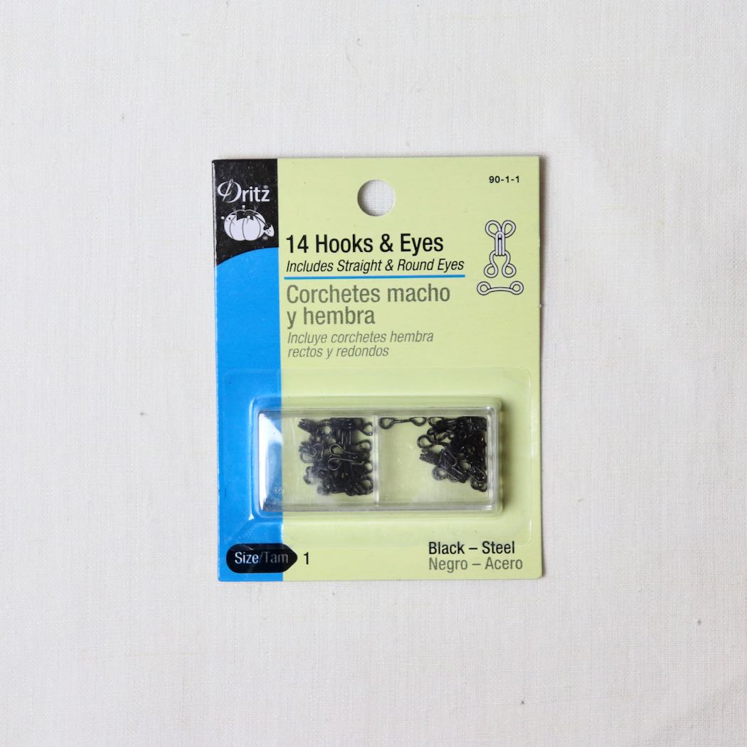 hooks and eyes