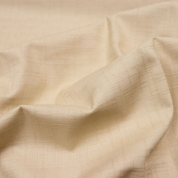 ivory cotton dobby textured fabric morikiku Japan