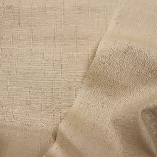 ivory cotton dobby textured fabric morikiku Japan