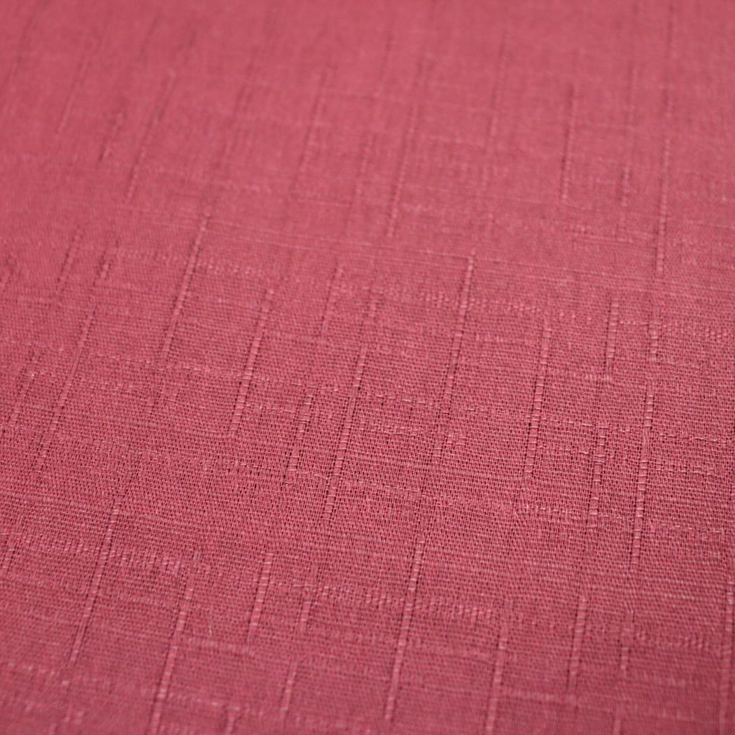 morikiku cotton dobby textured fabric red