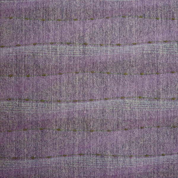 wavy purple stripes cotton fabric from japan