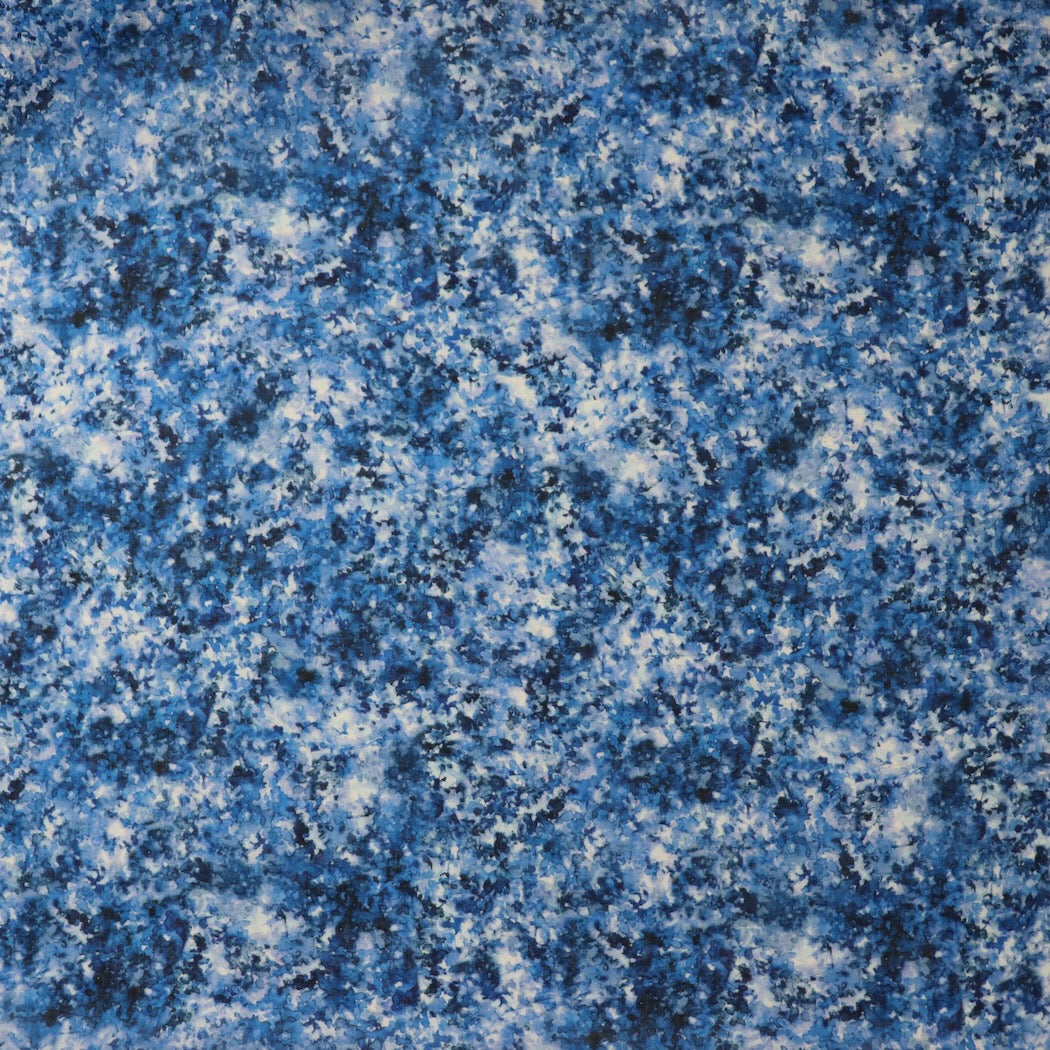 Yui Cotton Linen Fabric Kokka Japan Forest blue