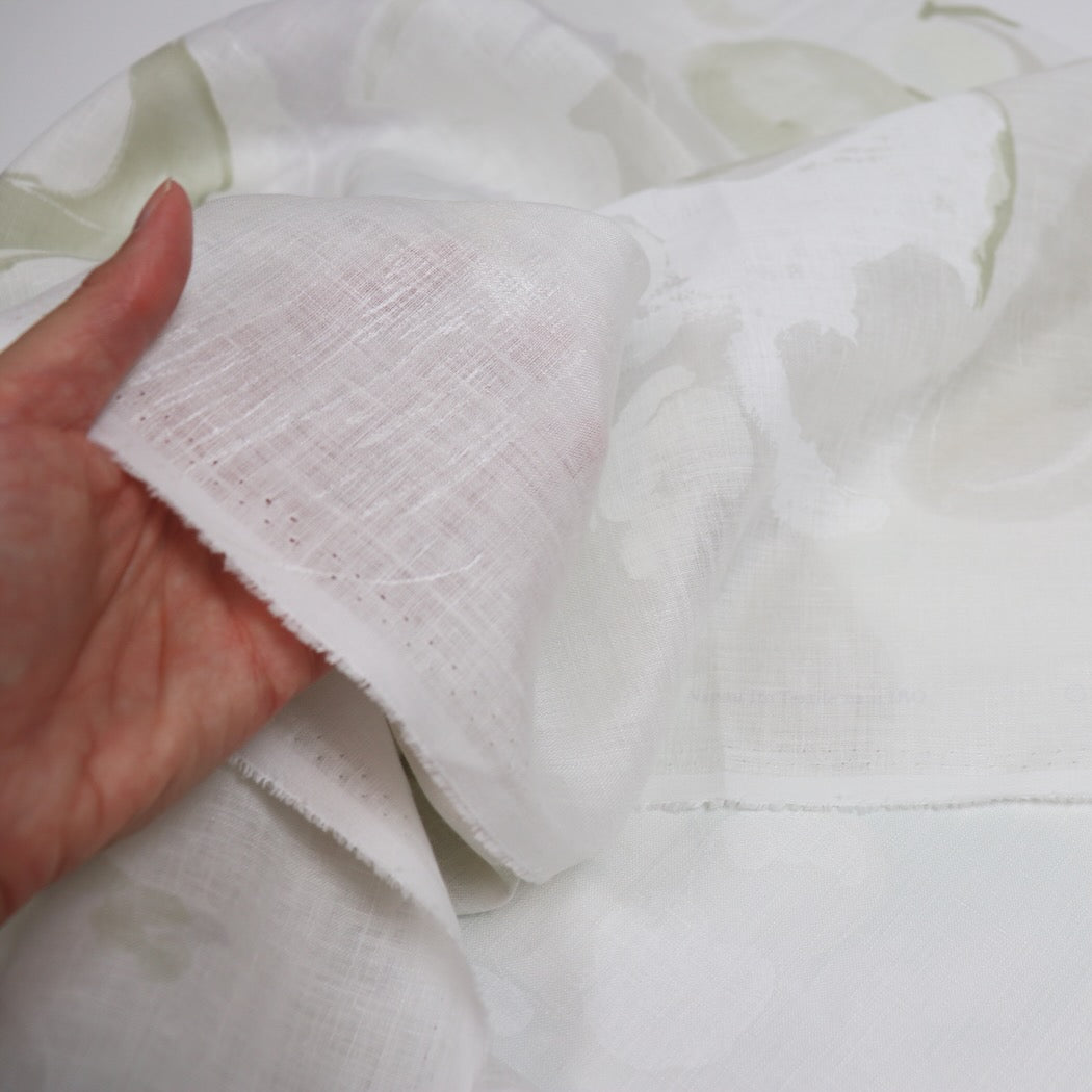 Nani Iro As It Is linen fabric white Kokka EGX-11151-1C