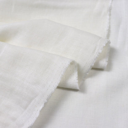 Nani Iro Kotohagi Linen Cotton Gauze — White B