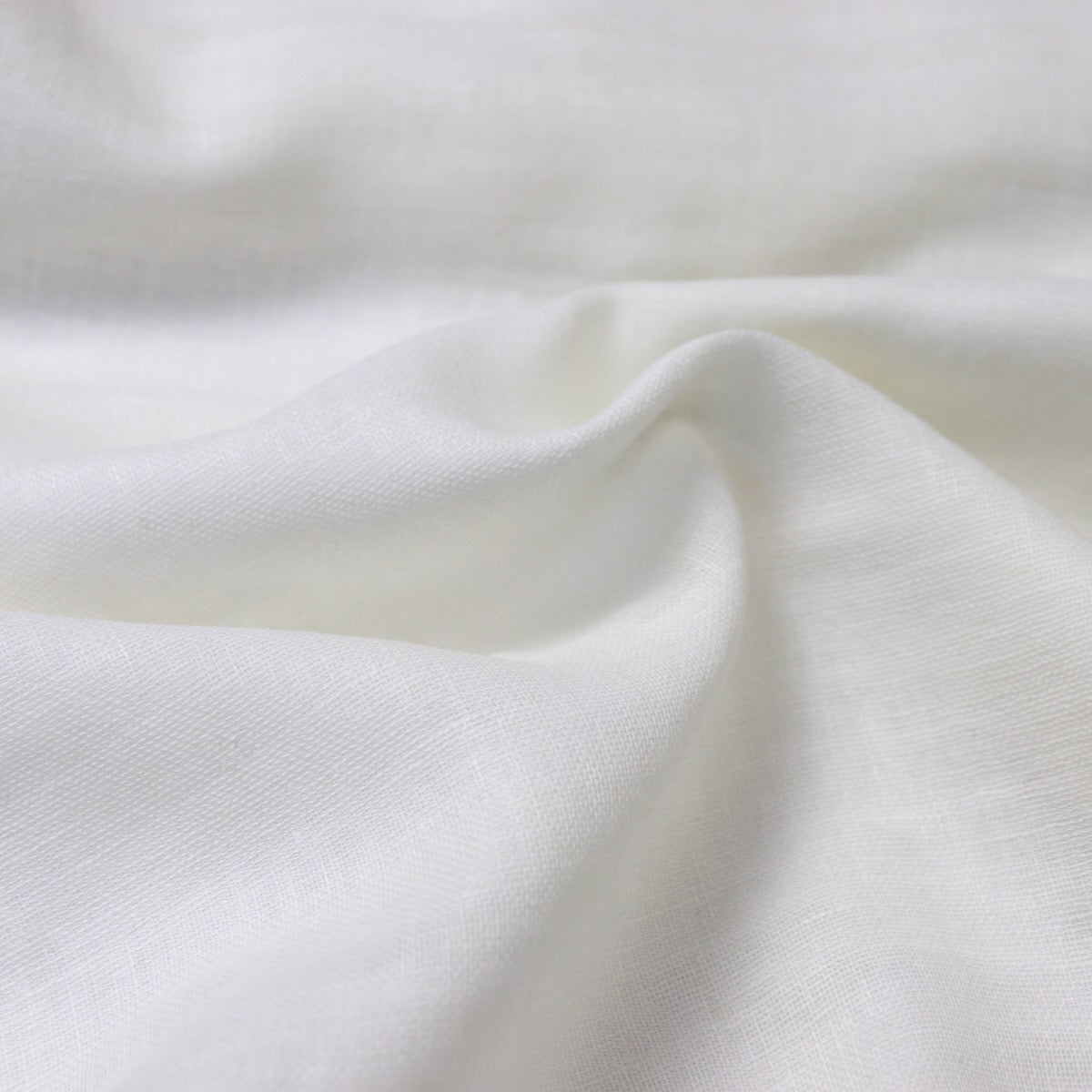 Swatch — Nani Iro Kotohagi Linen Cotton Gauze — White B