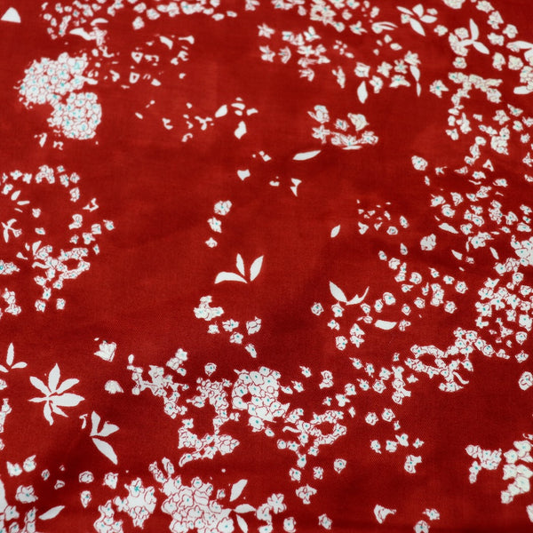 Nani Iro Lei Nani Cotton Silk Lawn — Vermilion B