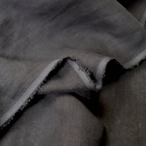 Naomi Ito Linen by Nani Iro Kokka clear black EGX-250-1-H 