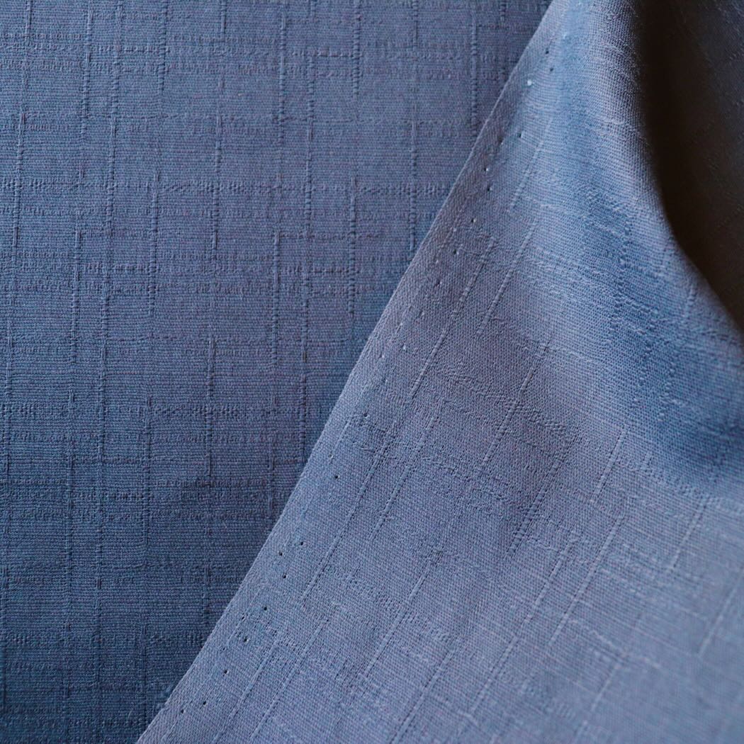 Japanese Cotton Dobby - Thunder Spirits - Blue - Stonemountain & Daughter  Fabrics