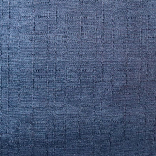 navy blue textured cotton Japanese dobby  fabric  