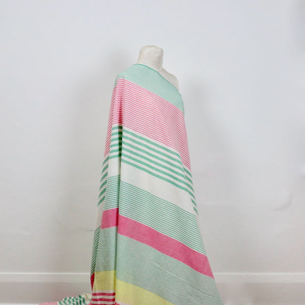 All Sorts of Stripes Handloom Cotton — Peony