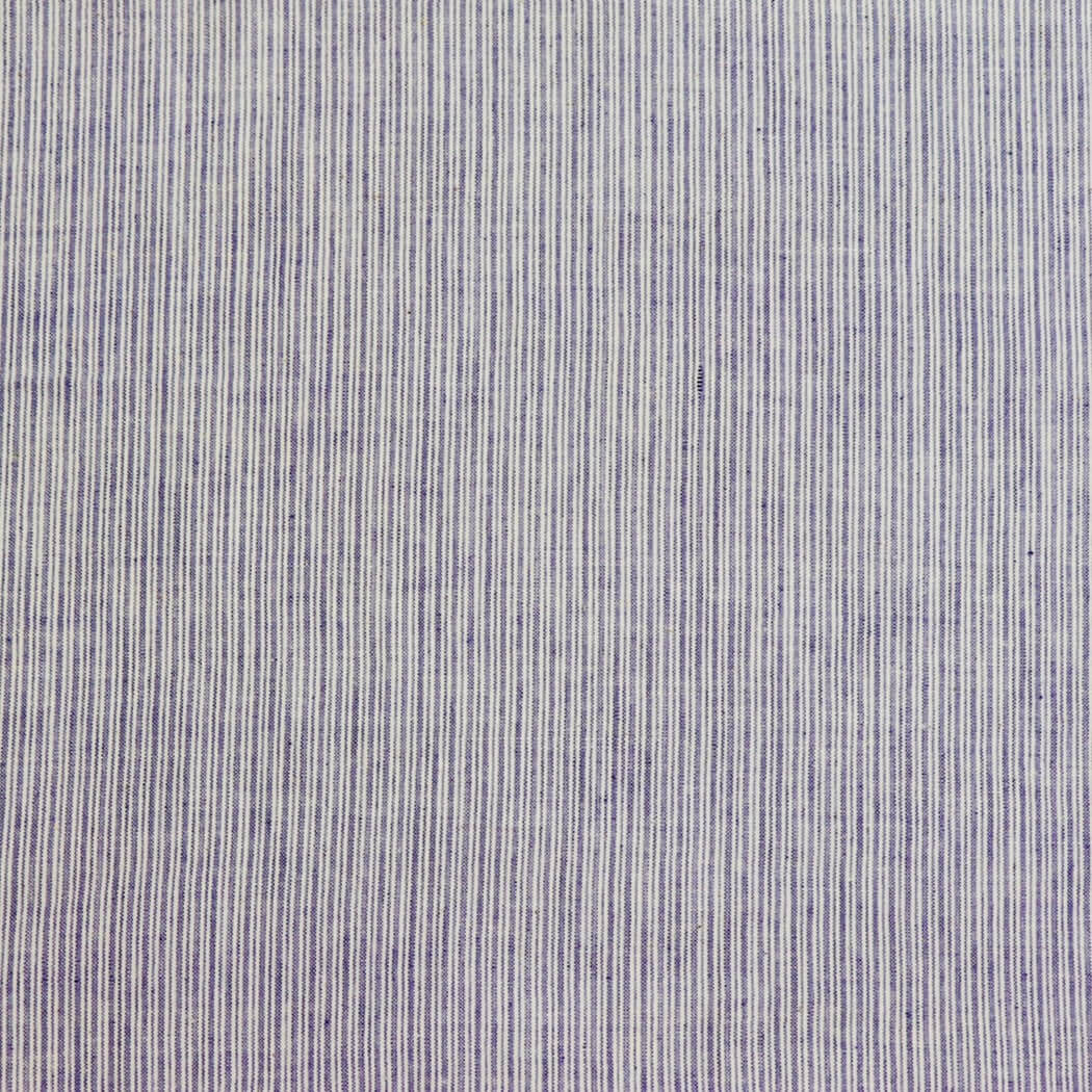 purple striped khadi cotton handwoven fabric