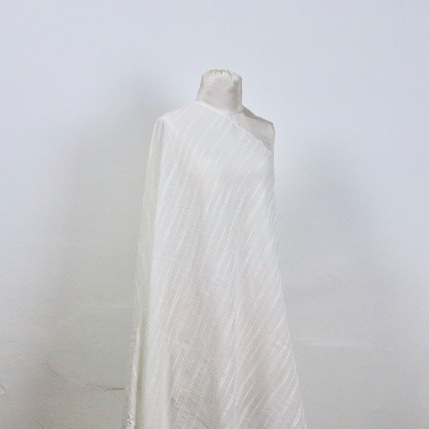 Sinuous Stripe Handloom Cotton  —  0.8 Yard Remnant