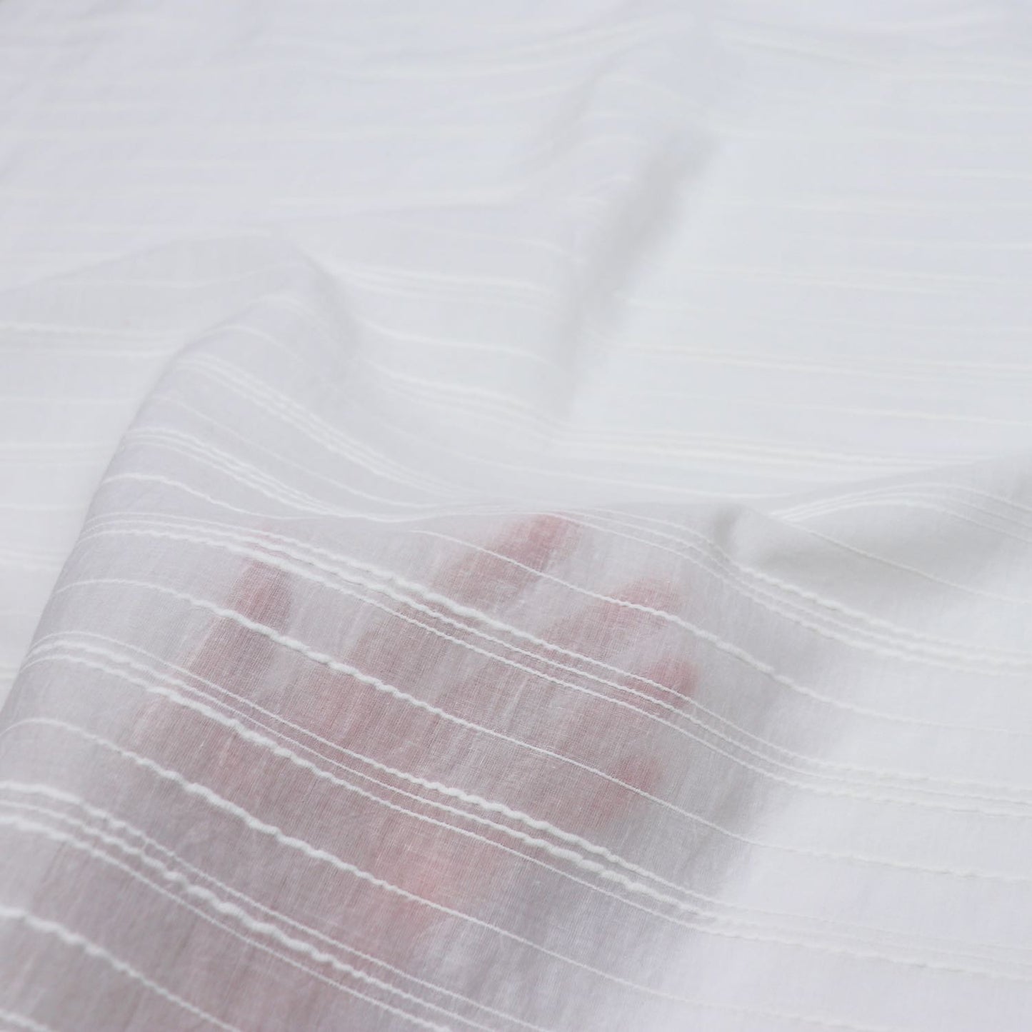 Sinuous Stripe Handloom Cotton  —  0.8 Yard Remnant