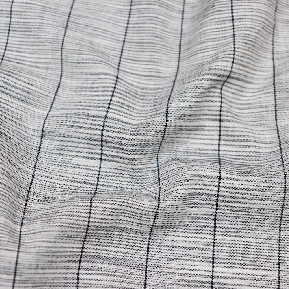 Shadow Stripe Handloom Cotton Fabric – Loom and Stars