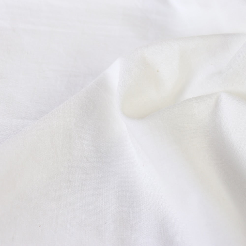 white khadi cotton fabric
