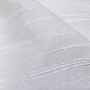 slub stripe handwoven sustainable fabric