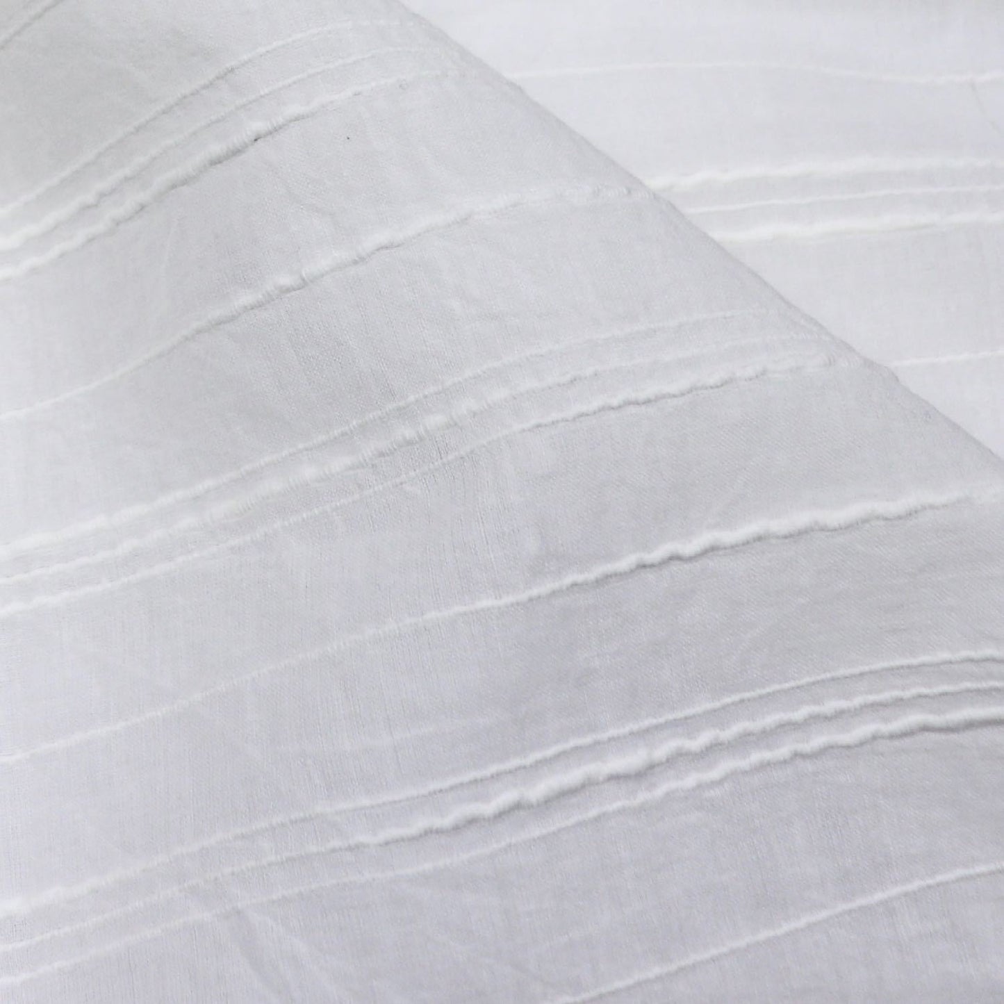 slub stripe handwoven sustainable fabric