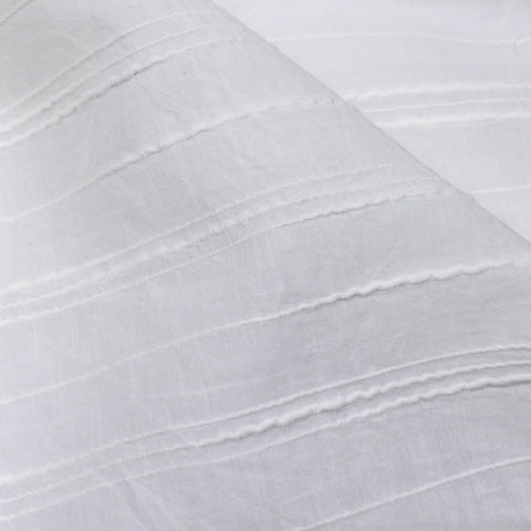 slub stripe handwoven sustainable fabric